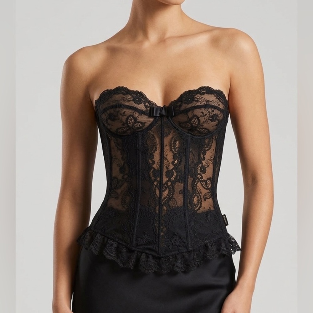 La Perla documented Elegant Black Lace corset